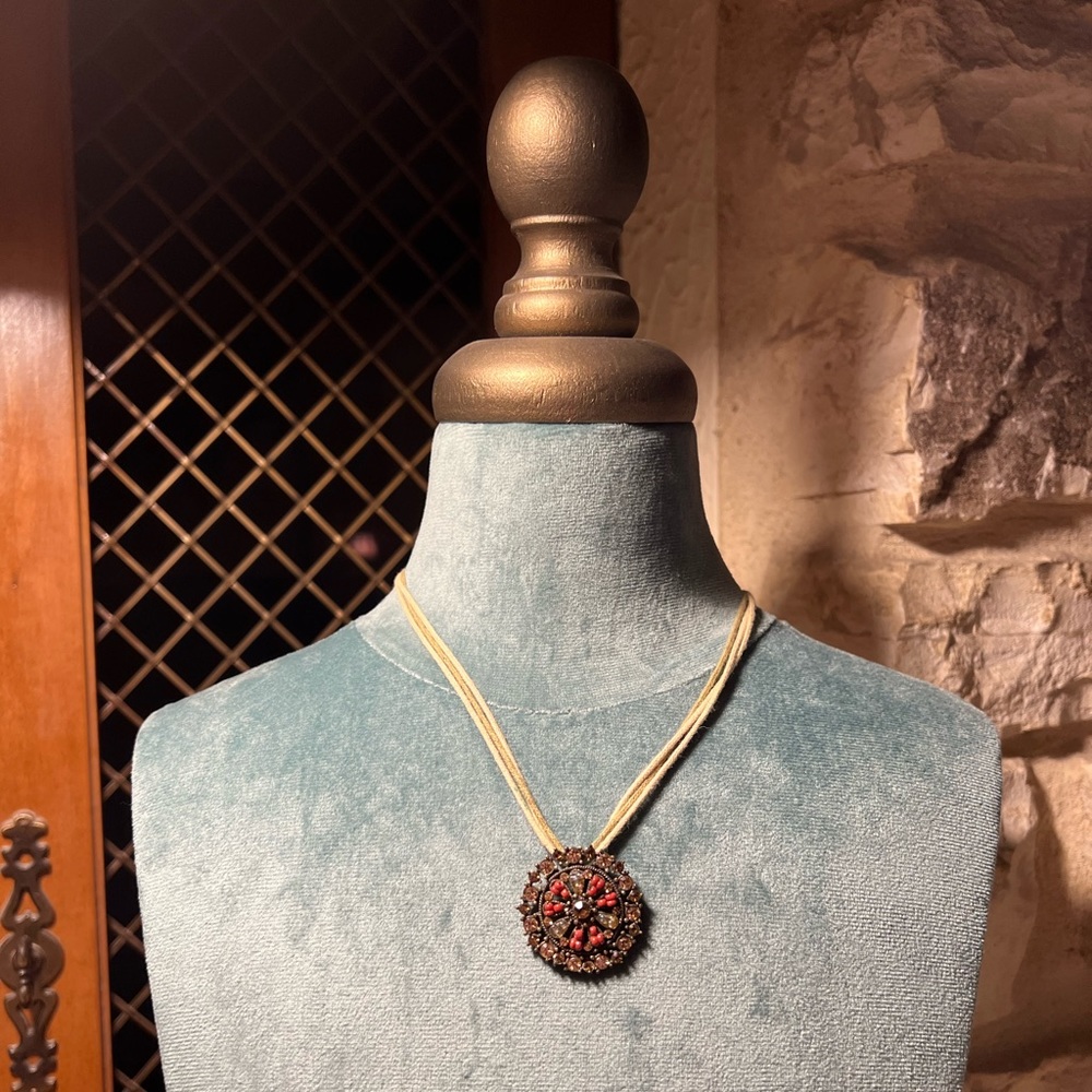 Lia Sophia Medallion Necklace/Choker